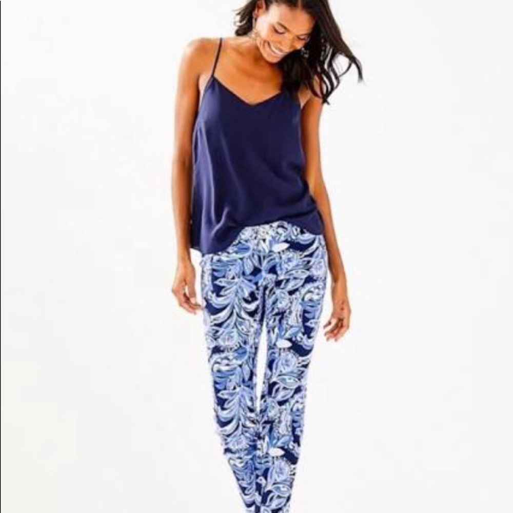 Lily Pulitzer Kelly Skinny Ankle pants, Size 10